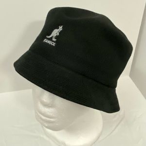 Like New- Kangol bucket hat- Size Large- Black